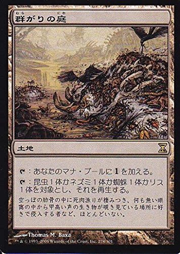 MTG　土地 Amazon.co.jp: マジックザギャザリング MTG 土地 日本語版 群がりの庭