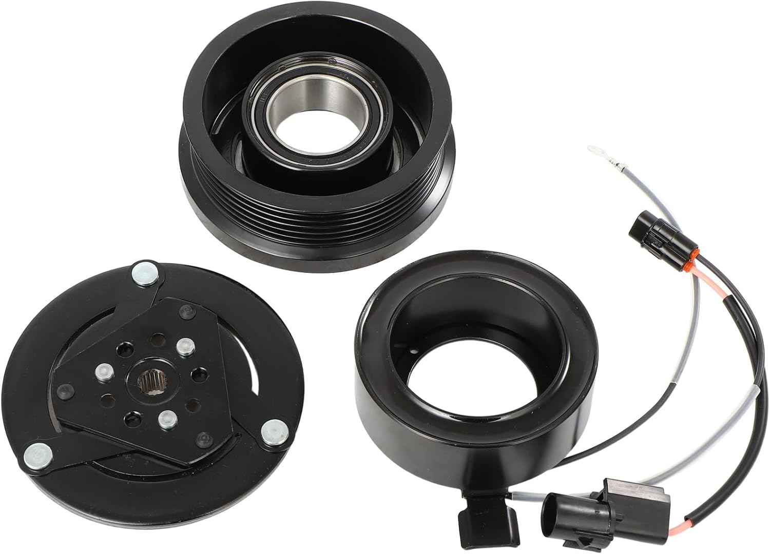 ECCPP A/C Compressor Clutch 2006-2011 Fit for Mitsubishi Eclipse 2.4L AC Clutch