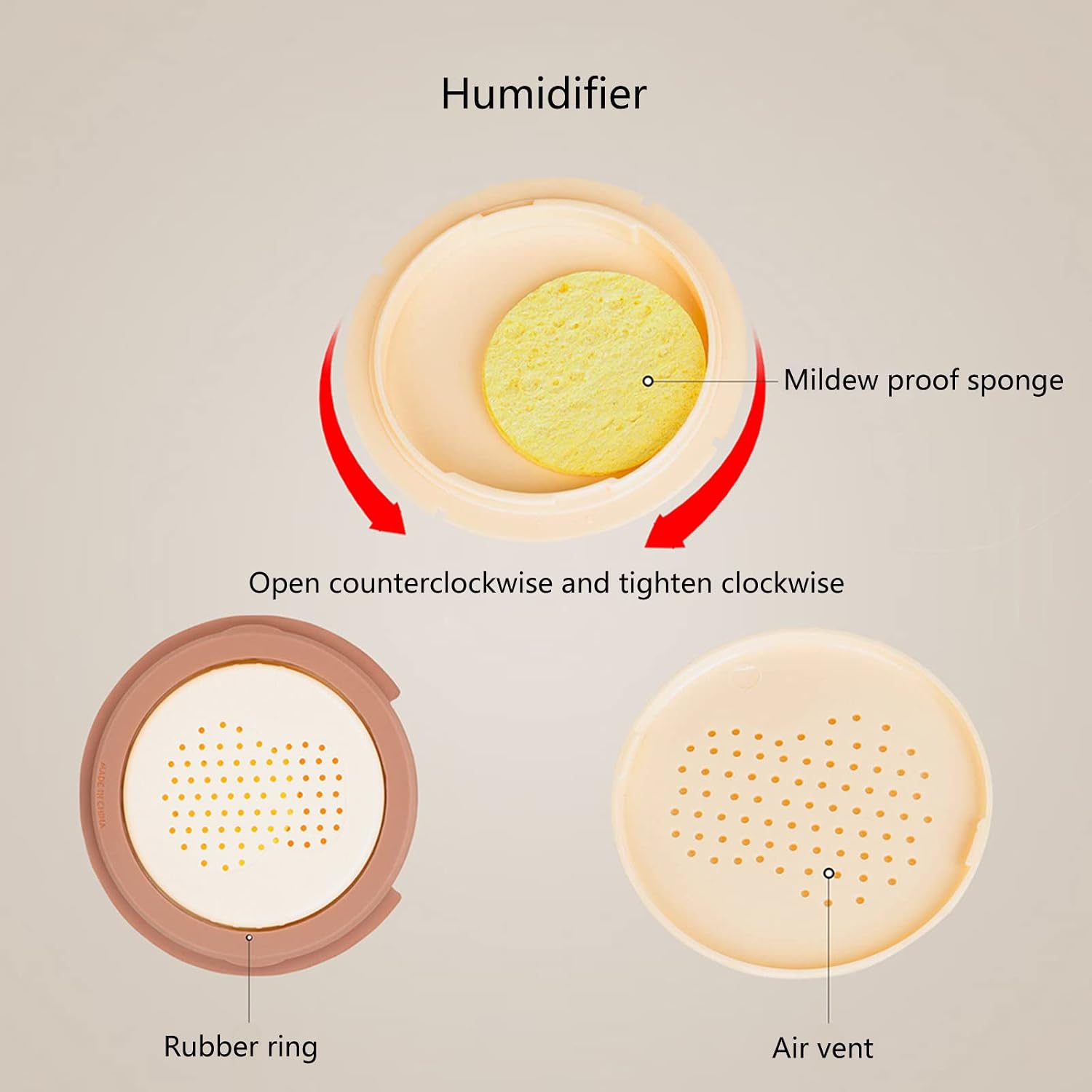 3 in 1 Guitar Sound Hole Cover Humidifier Acoustic Guitar Humidification System Design Acoustic Guitar Humidifier