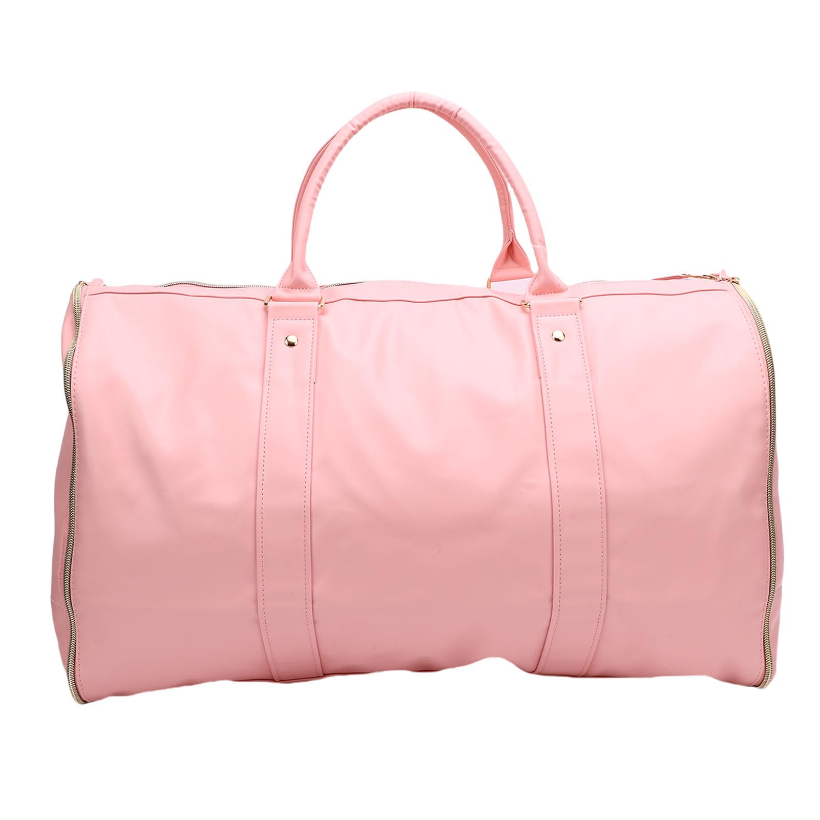 Carry On Garment Duffle Bag with Shoulder Strap for Stylish (Pink)