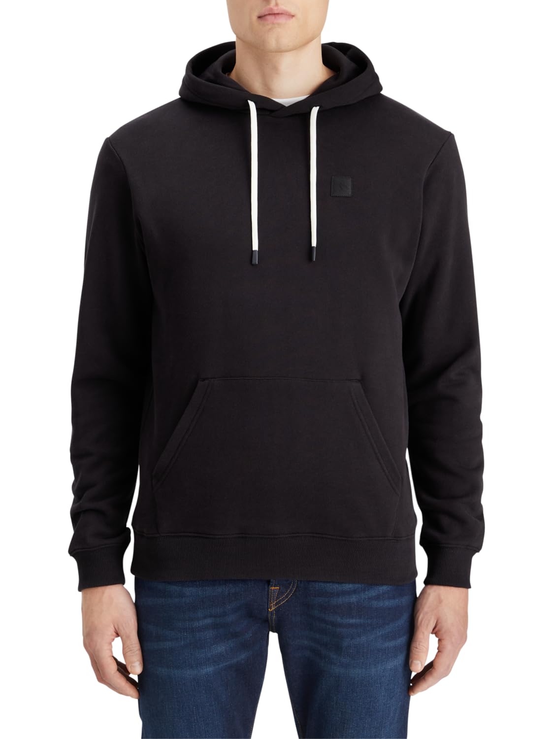 Scotch & Soda Herren Essential Badge Logo Hooded Sweatshirt Hooded Sweatshirt