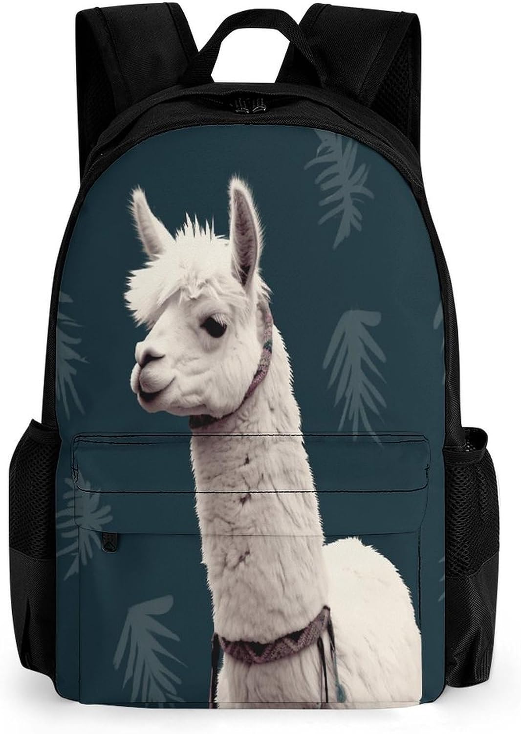 Alpaca Llama Backpack Daypack Travel Backpack | Lightweight Casual Laptop Backpack for Women Men Aesthetic Travel Bag for Weekender Business Hiking Outdoor