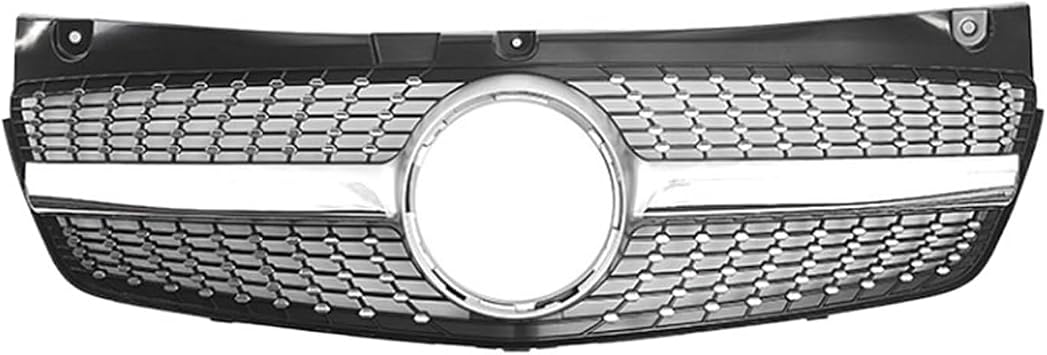 Car Accessories Compatible For Mercedes Benz W639 Viano/Vito 2011 2012 2013 2014 Front Racing Diamond Grills Auto Exterior Body Kit Tuning
