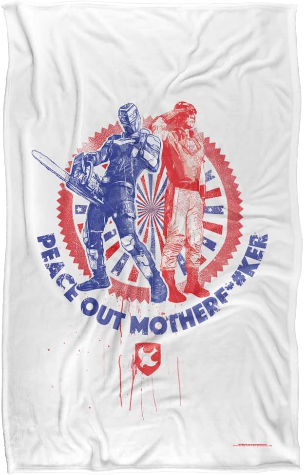 Peacemaker Blanket, 36"x58" The Vigilante Peace Stamp Silky Touch Super Soft Throw Blanket