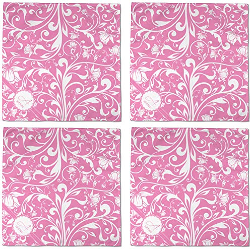Servilletas de Tela Floral Set de 4 miniatura 6