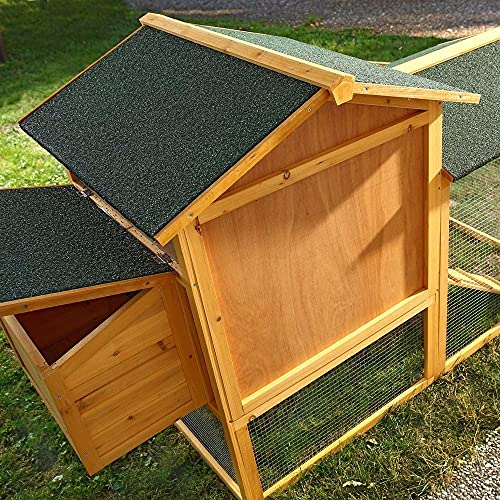 Hasenstall Hühnerhaus Hühnerstall Freilaufgehege Geflügelstall Hühnervoliere Kaninchenstall – Bild 7