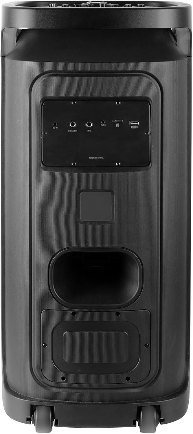 Galinis view of the Trevi XF 3150 KB speaker showing the input panel.