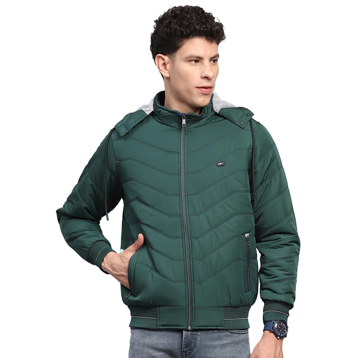 monte carlo Mens Solid Detachable Hood Full Sleeve Jacket (224066782)-picture-51