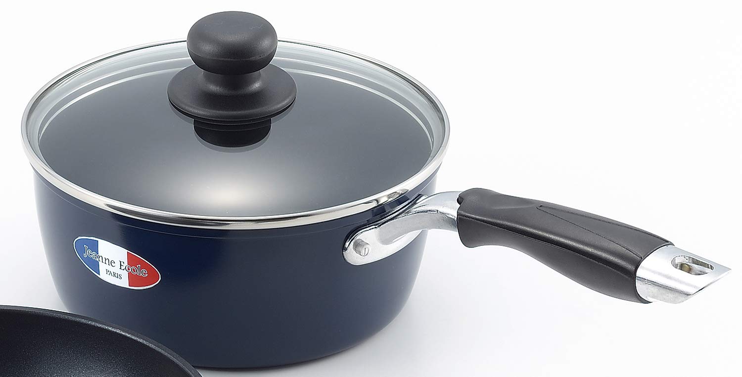 Amazon.co.jp: Jeanne Ecole(ジャンヌ・エコール)片手鍋18cm&