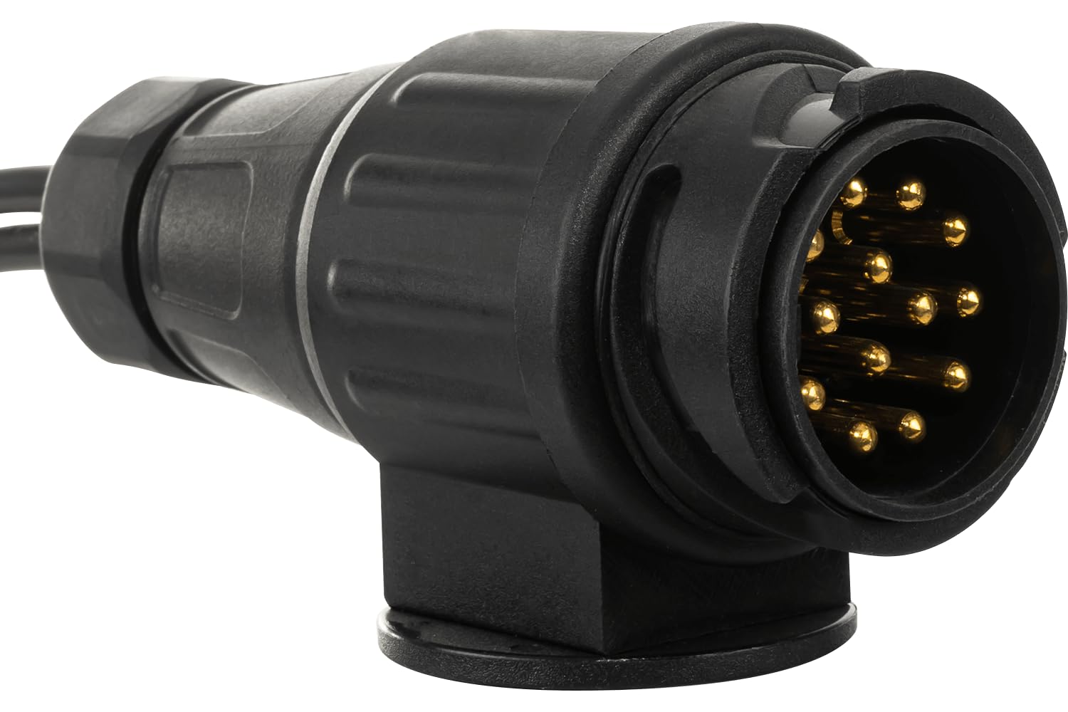 ASPÖCK Anhänger Beleuchtungsset MULTIPOINT V Rückleuchten Links rechts 12 V LED und Glühbirne ADR Zone 2 IP54 mit MANTES Kabelbaum 7 m 13 polig Bajonett 5 Pin für PKW Anhänger