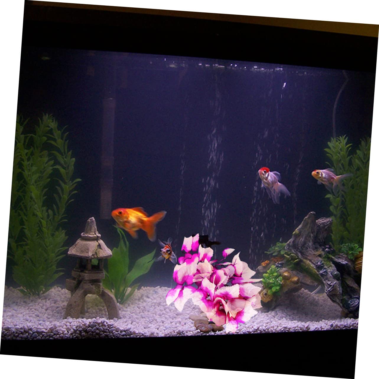 POPETPOP 8piezas Artificiales para Terrario y De Decoración Resistente para Reptiles Imitación De Agua Accesorios para Hábitats De