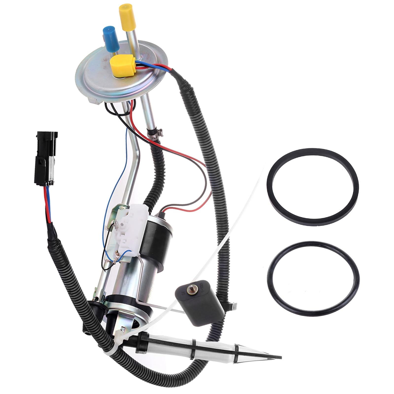 E7091S Fuel pump assembly With Sending Unit - Compatible with 1987 1988 1989 1990 for Jeep Cherokee/Wagoneer L6 4.0L Electric Fuel Pump AFS0302S