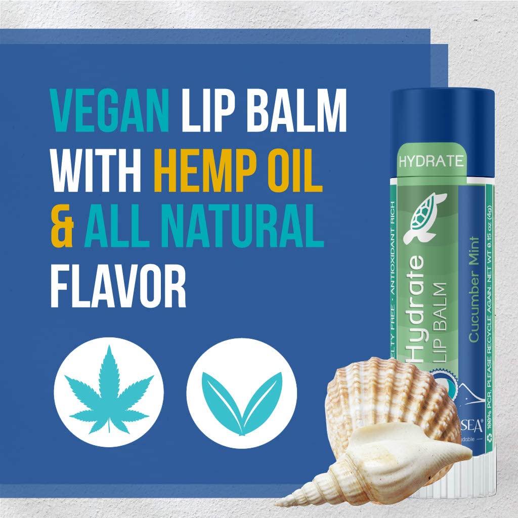 Amazon.com : Stream2Sea Hydrate Lip Balm Set, Cherry Vanilla