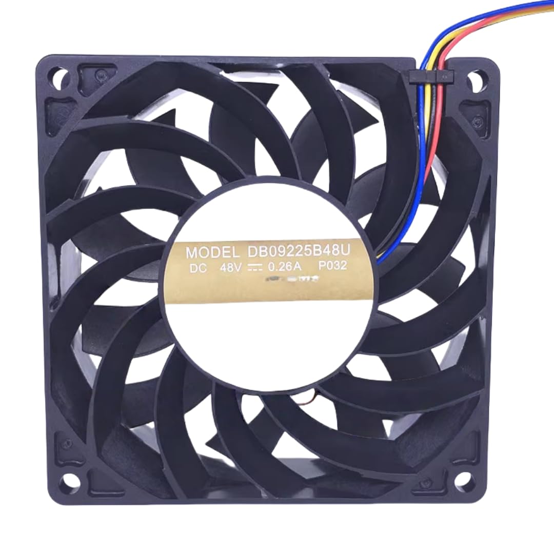 FCARUMIQP DB09225B48U DC48V 0.26A 8.16W 3700RPM 9225 Cooling Fan 92x92x25MM