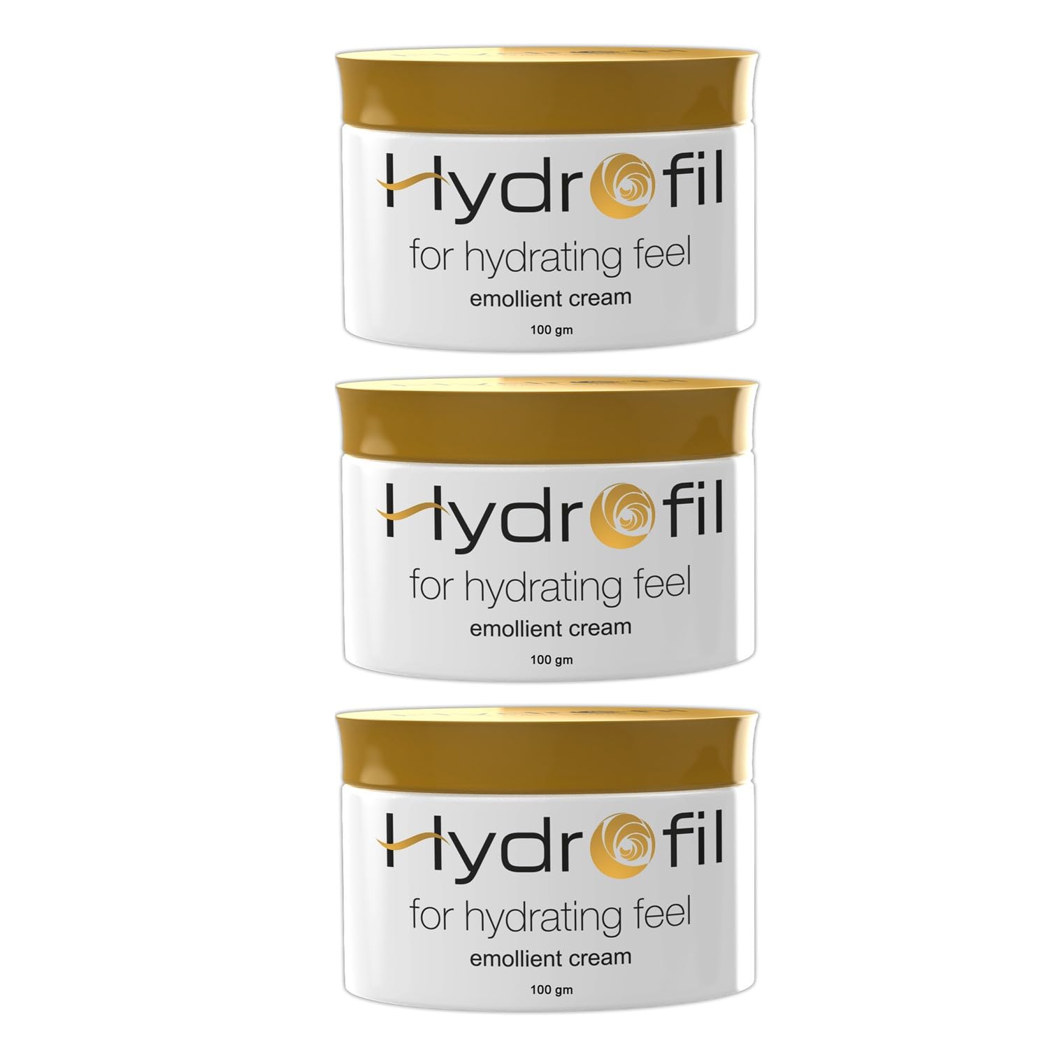 Hydrofil Moisturizing Cream (100gm): Pack of 3
