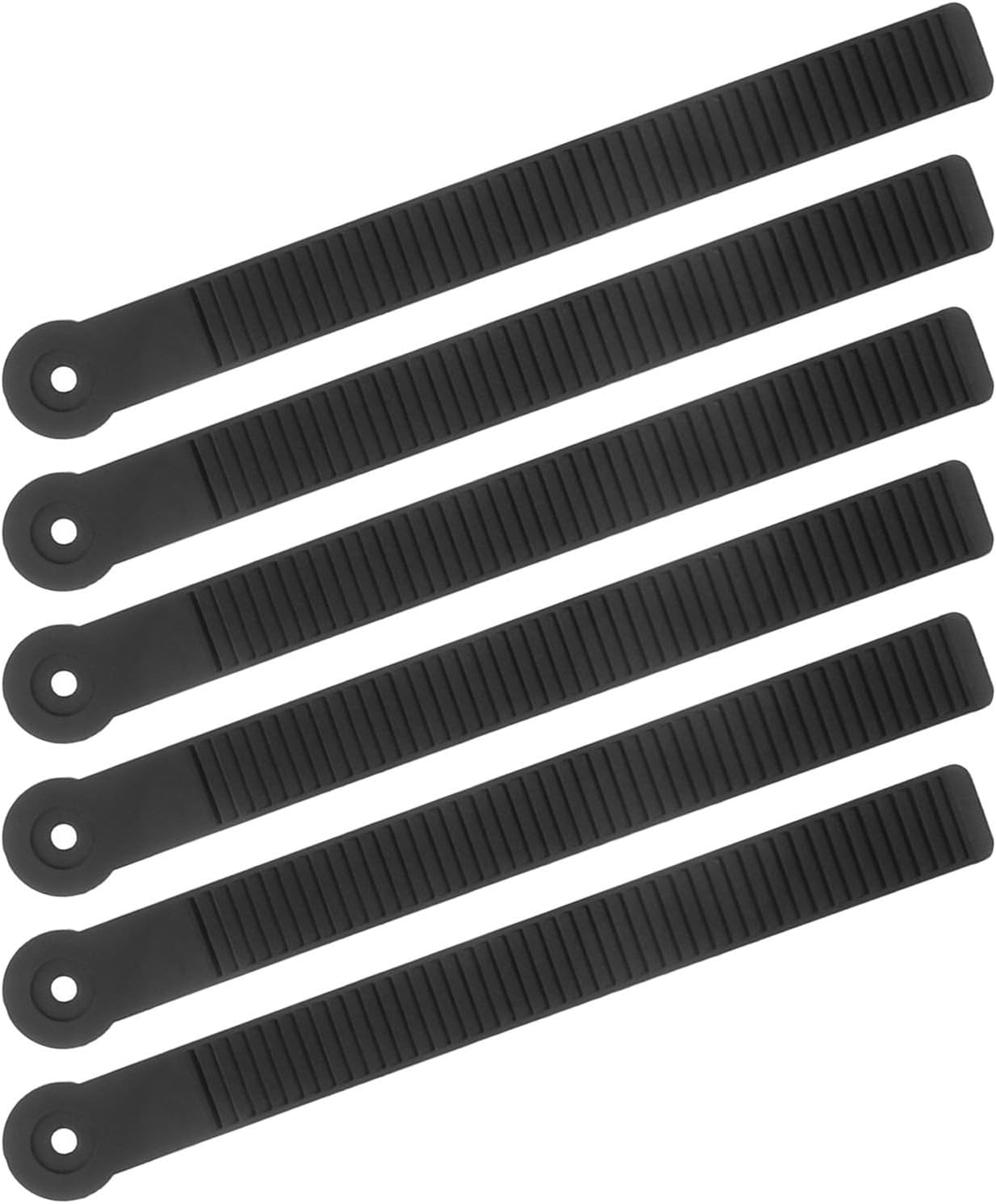 YARNOW 6pcs Universal Snowboard Binding Ladder Strap with Ratchet Buckle Ergonomic Abs Material Strap for Snowboarding and Winter Sports