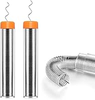 Tiankohelan 2-Pack 1mm Rosin Core Lead-Free Solder Wire 20g - Ideal for Electronics, Electrical & Phone Repairs