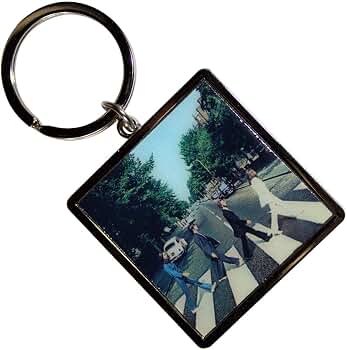The Beatles キーホルダーセット Amazon.co.jp: [The Beatles] Keychain Abbey Road 新しい 公式 Metal