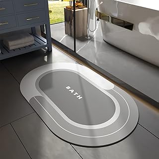 MontVoo Bath Mat - Non Slip, Quick Dry, Stain Resistant Bath Mat Rug for...