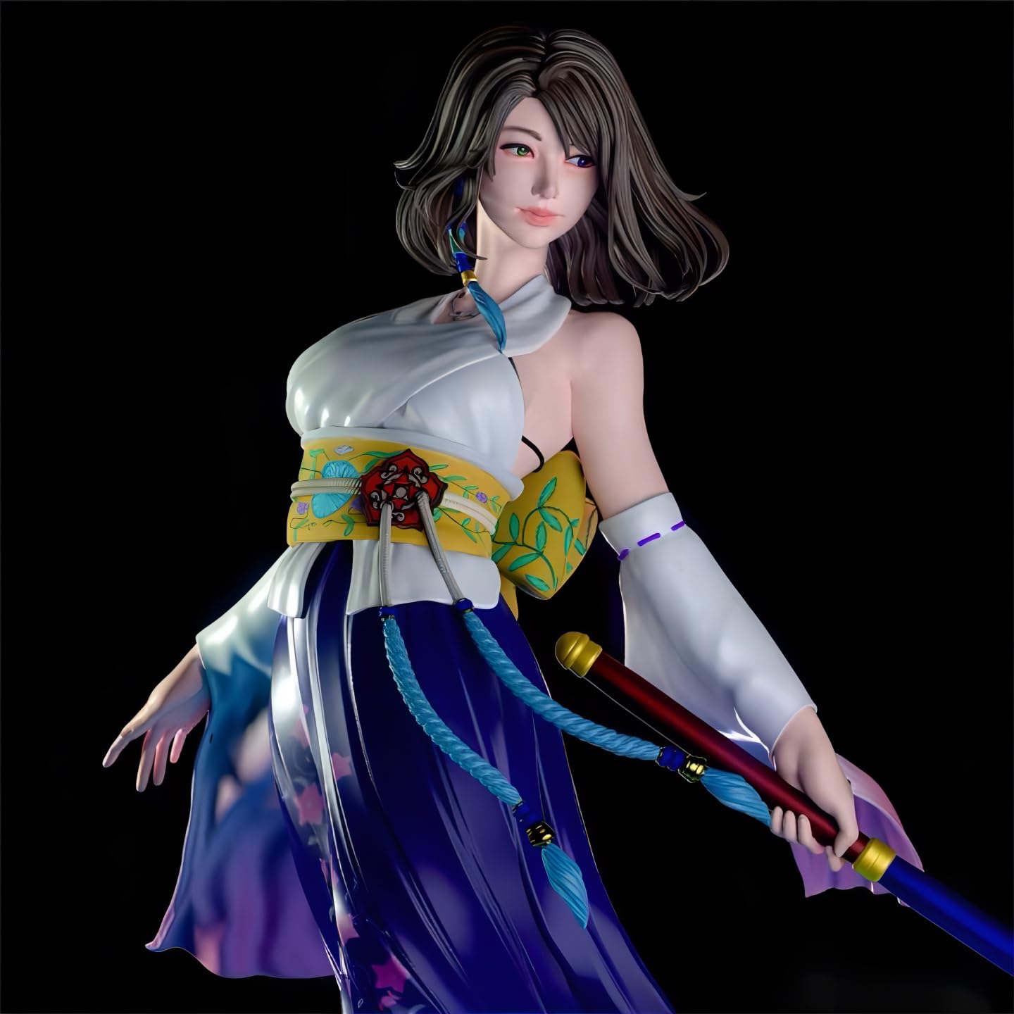 1/10　未塗装 未組立　フィギュア　ガレージキット 【 FF 】 Amazon | ガレージキット フィギュア 未塗装 FF ユウナ ファイナル
