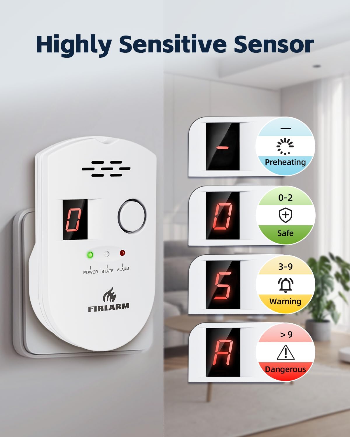 LPG Gas Detector - Protect Your Home! -5