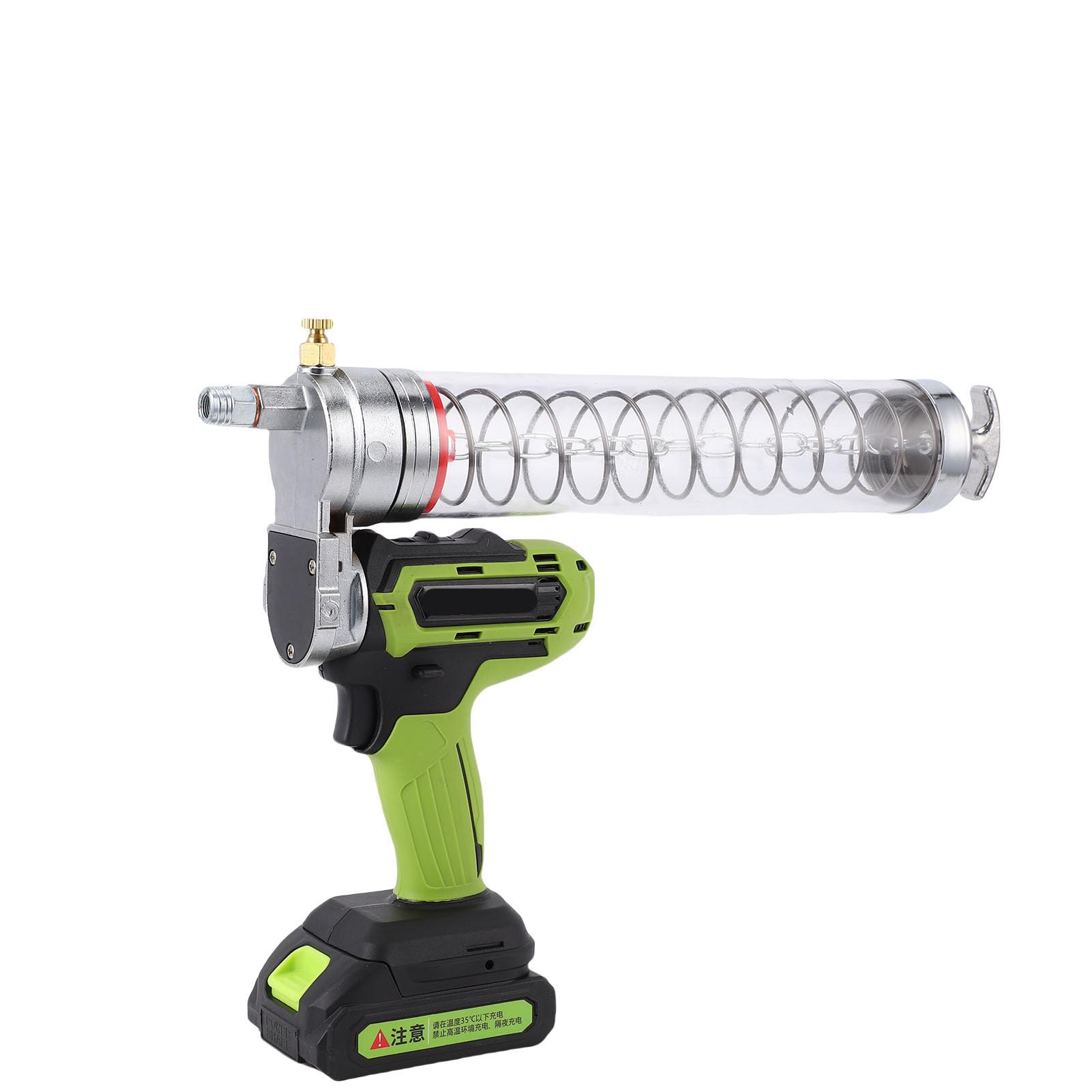 Pistola de Engrase Eléctrica de Alta Presión 8000 PSI Máquina de Engrase a Batería para Profesionales y Entusiastas del Bricolaje Acero Inoxidable 600 Ml 2 Unidades