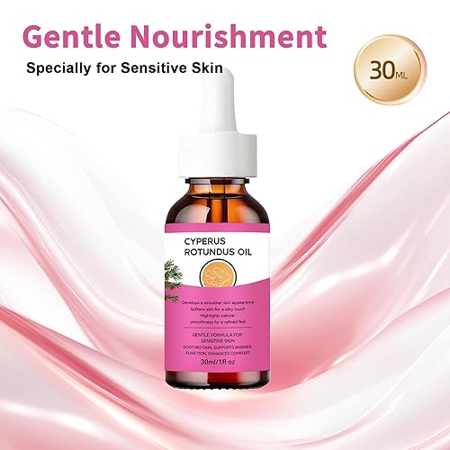 Miniatura 4 de Aceite Cyperus Rotundus, suaviza la piel - Cyperus Rotundus Skin Serum, aceite corporal hidratante natural orgánico calmante que reduce el vello