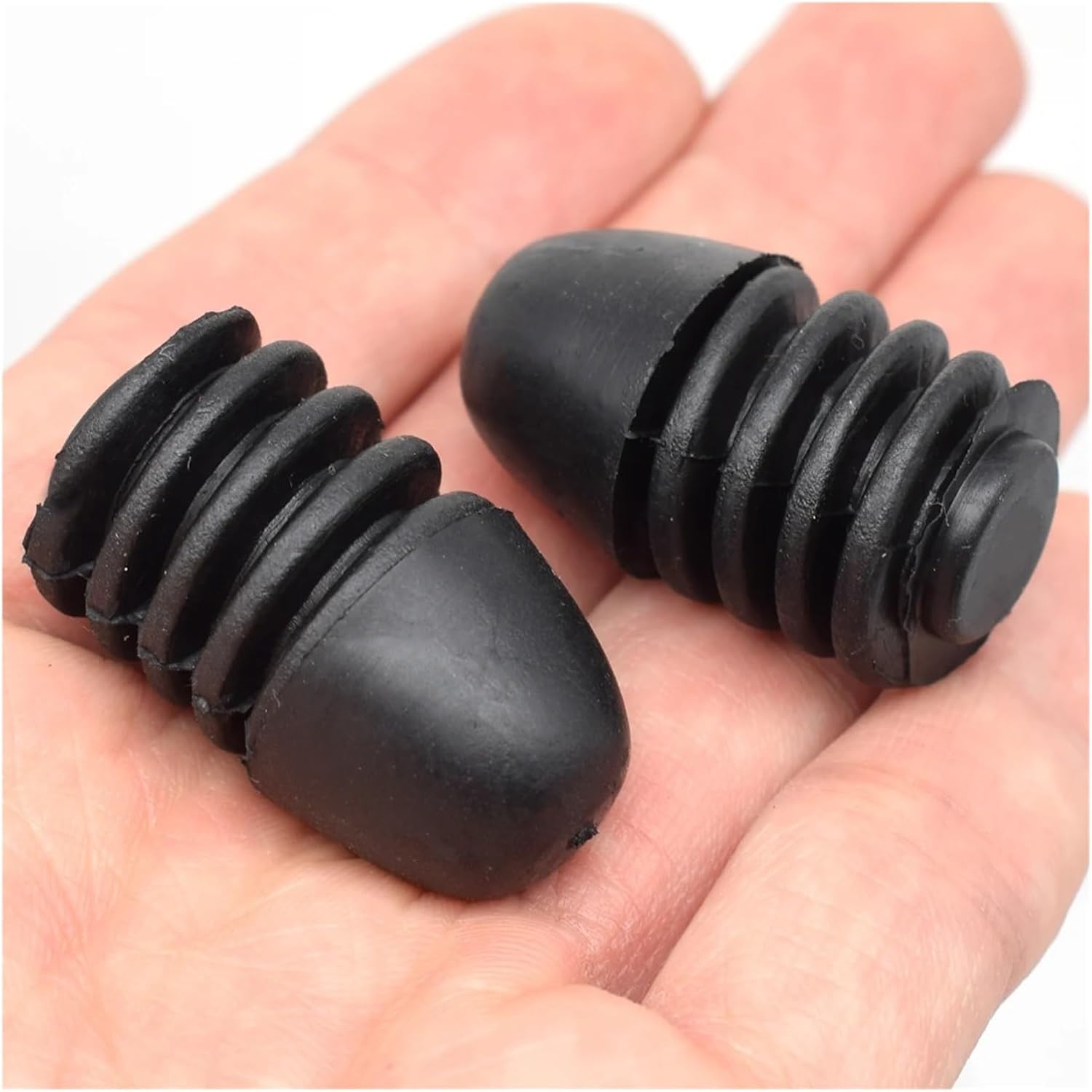 Car Door Shock Absorber Pads for VW Dasher Rabbit for Jetta for Scirocco for Golf for Polo for Tiguan 2X Car Bumper Bonnet Hood Lid Tailgate Rubber Stop Buffer