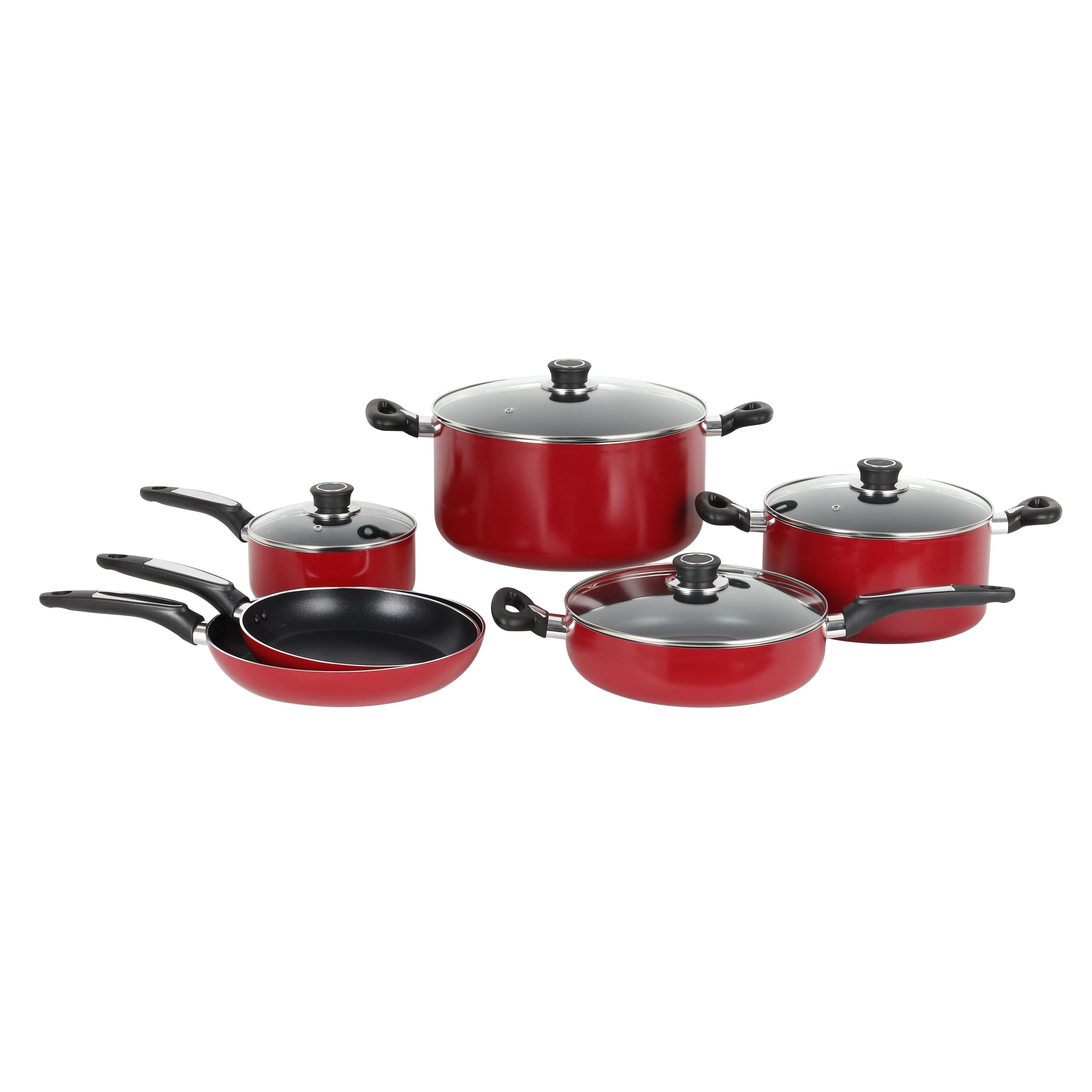 Royalford 10Pcs Non Stick Cook Ware Set 1X2