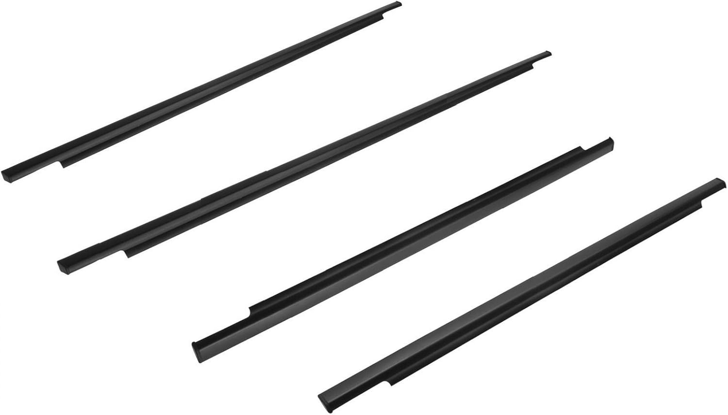 Toyota FJ Cruiser 2007-2014 Front & Rear Door Outer Belt Moldings Weatherstrip Genuine OEM OE