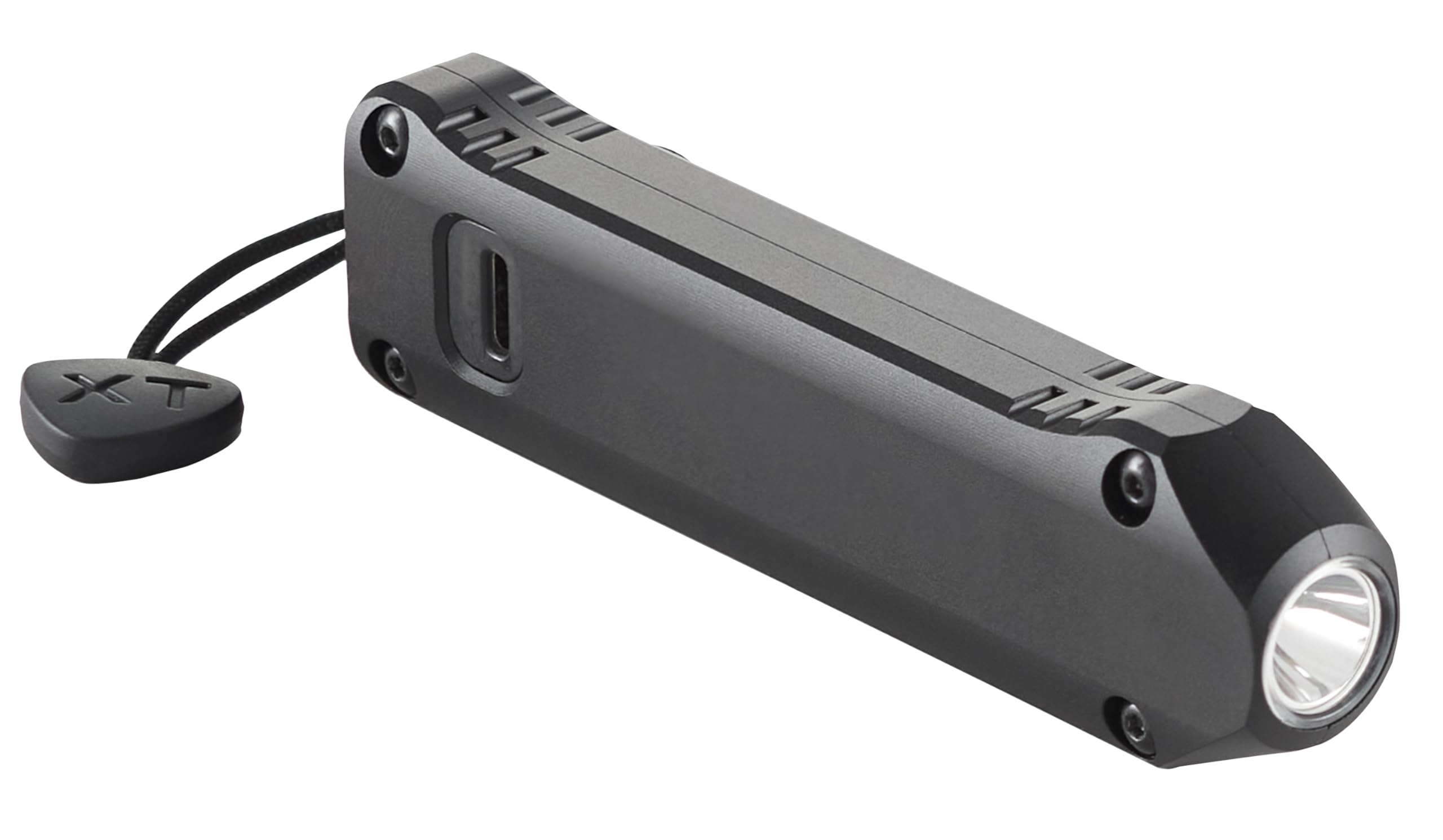 88812 Wedge XT 500-Lumen 1,900-Candela Flat Everyday Carry Flashlight, Includes USB-Cable and Pocket Lanyard, Black