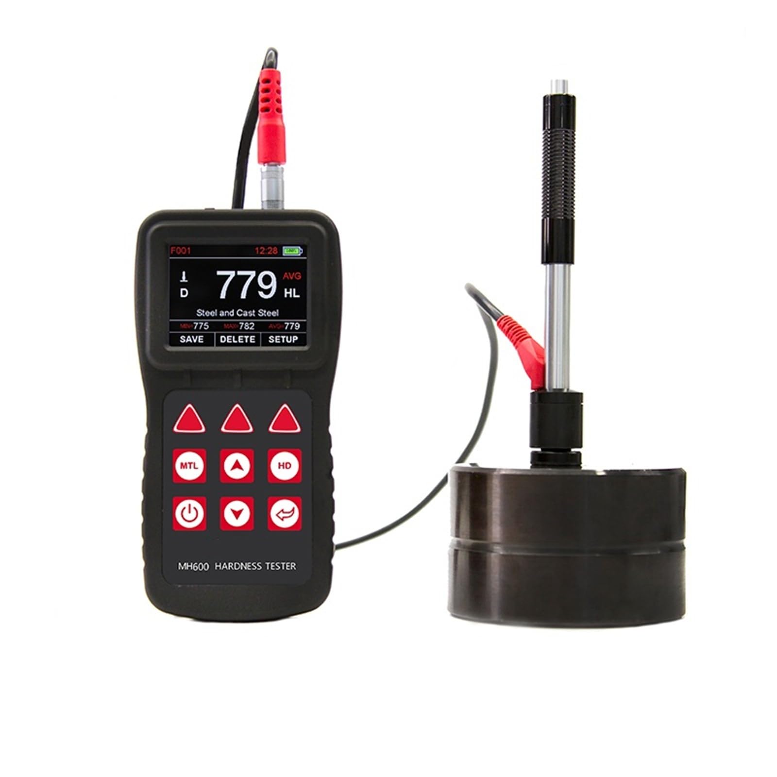 LNHHG LCD Display Hardness Tester Meter for Hardness Measurements