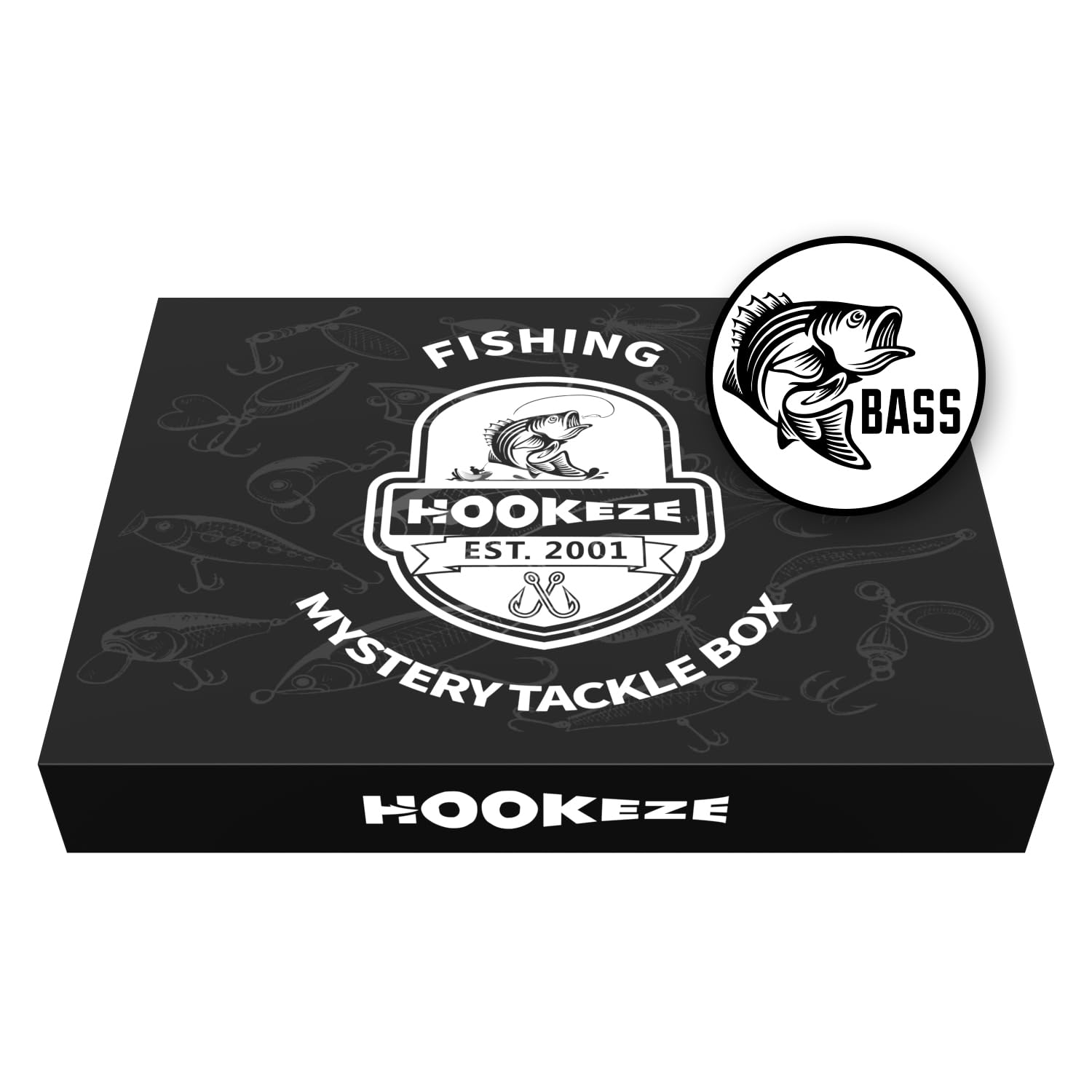 HOOK-EZE Mystery Tackle Box, Bass Fishing Baits & Gear, Knot Tying Tool, Multitool, Perfect Fishing Gifts for Men Sporting Goods