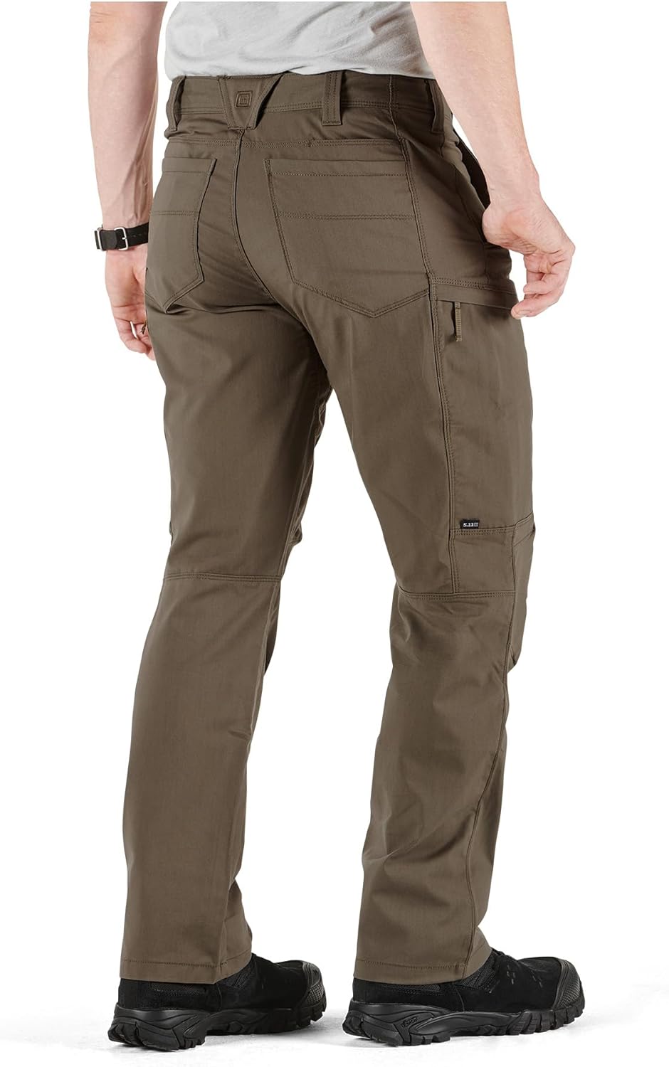 5.11 Tactical Men's APEX Cargo Pants, Professional Work Duty Pant, Regular Fit, Stretch Design, 10 Pockets, Style 74434ABR
