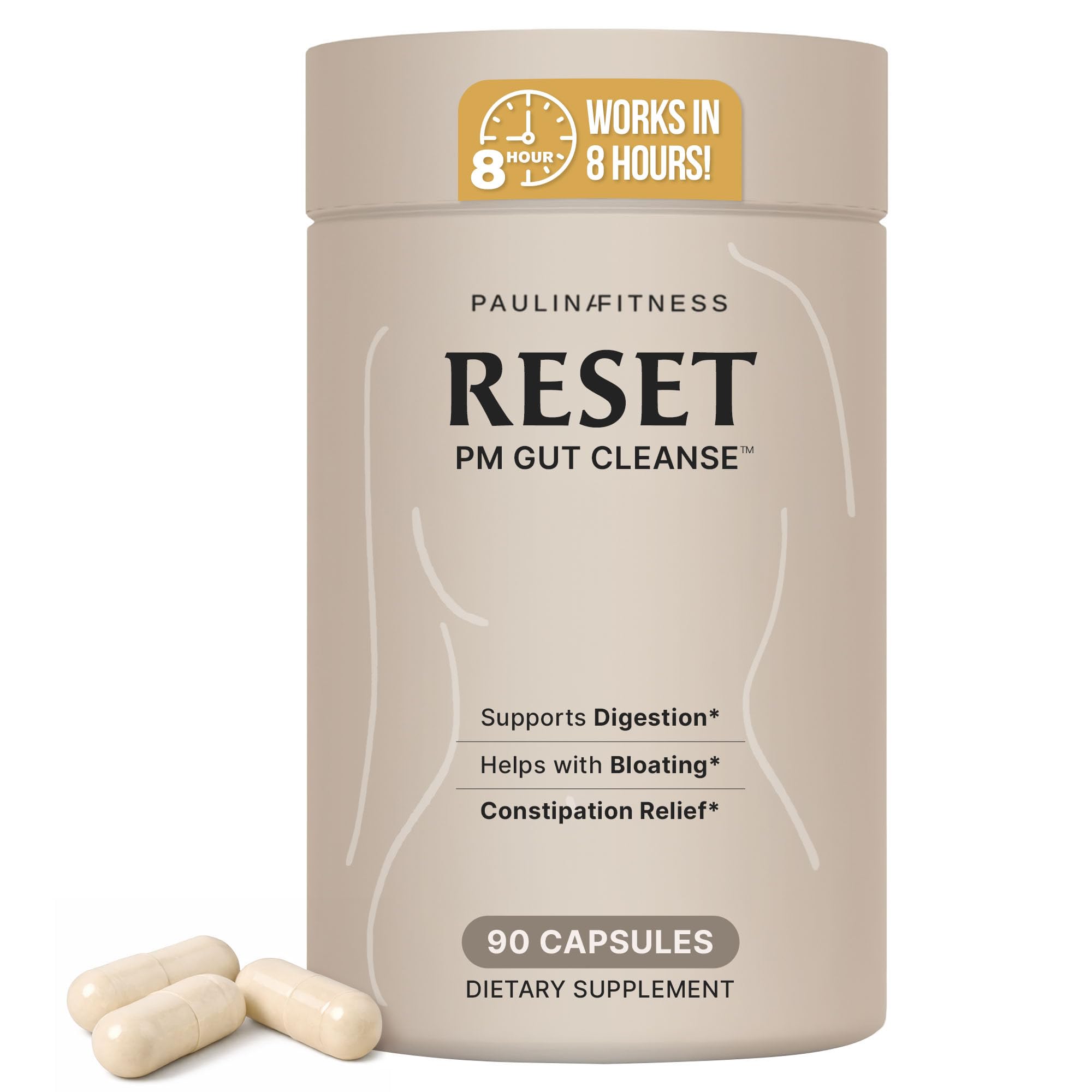 Paulina FITNESS Reset Overnight Digestive Aid