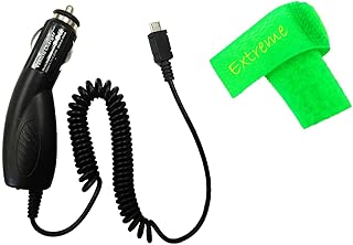 Car Charger Adaptor Micro USB for Alcatel One Touch Fierce XL 5054 5054N + Extreme Band (Car Charger) - coolthings.us