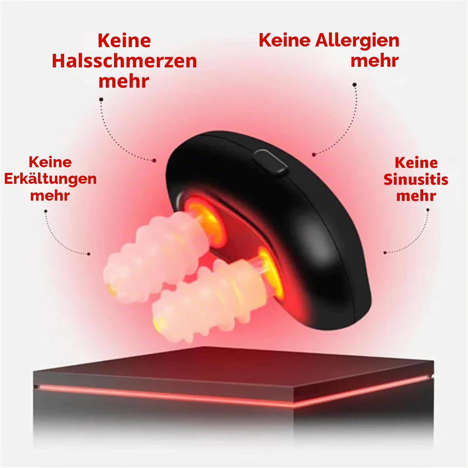 Nasamed | Intranasales Therapiegerät Zur Lösung Von Sinusblockaden Hermhoffer