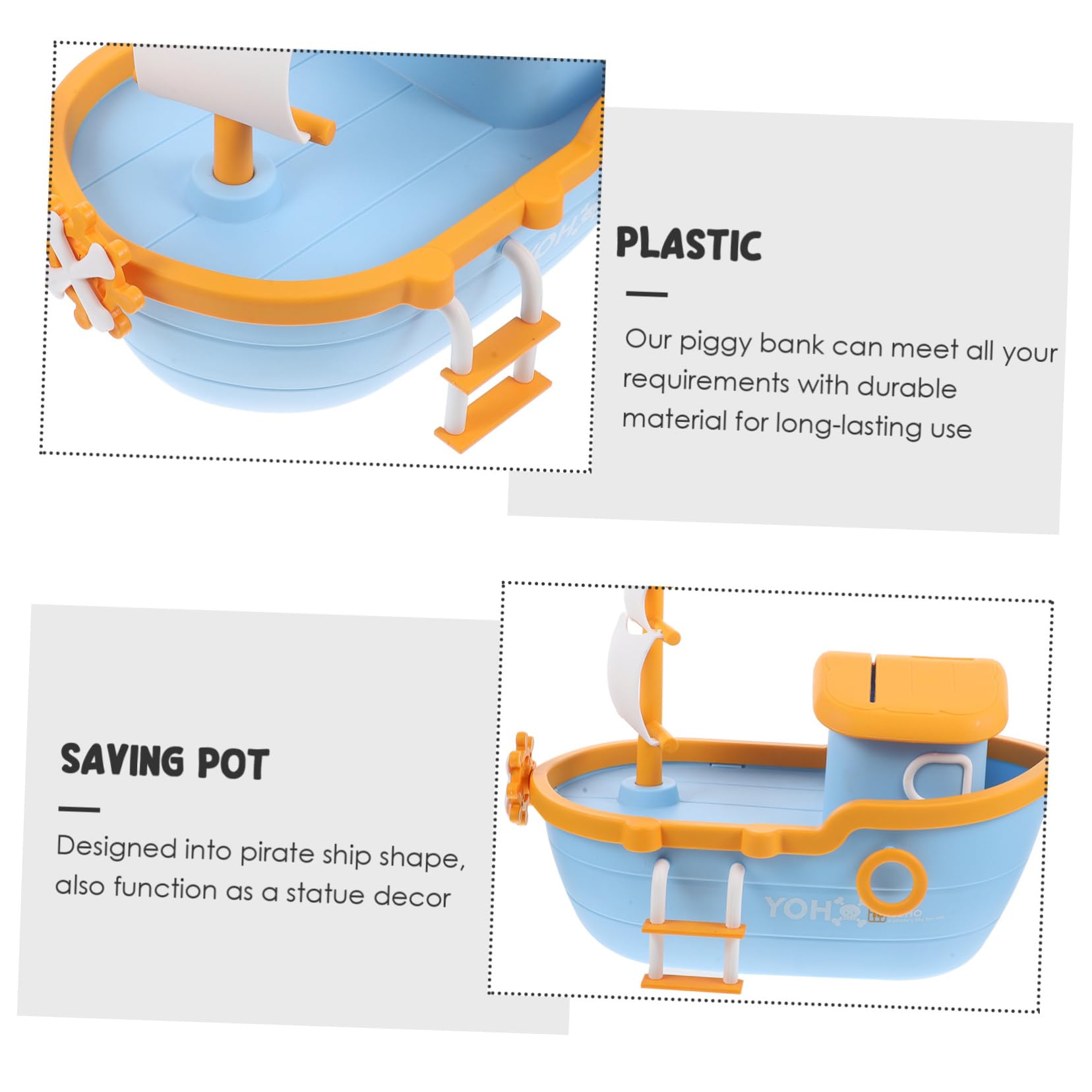 Amazon.com: HEALSOPTHY Boy Girl Piggy Bank Boys Bank for Savings Adorable  Tabletop Decoration for Boy Girl Room for Birthday Christmas Year : Toys &  Games