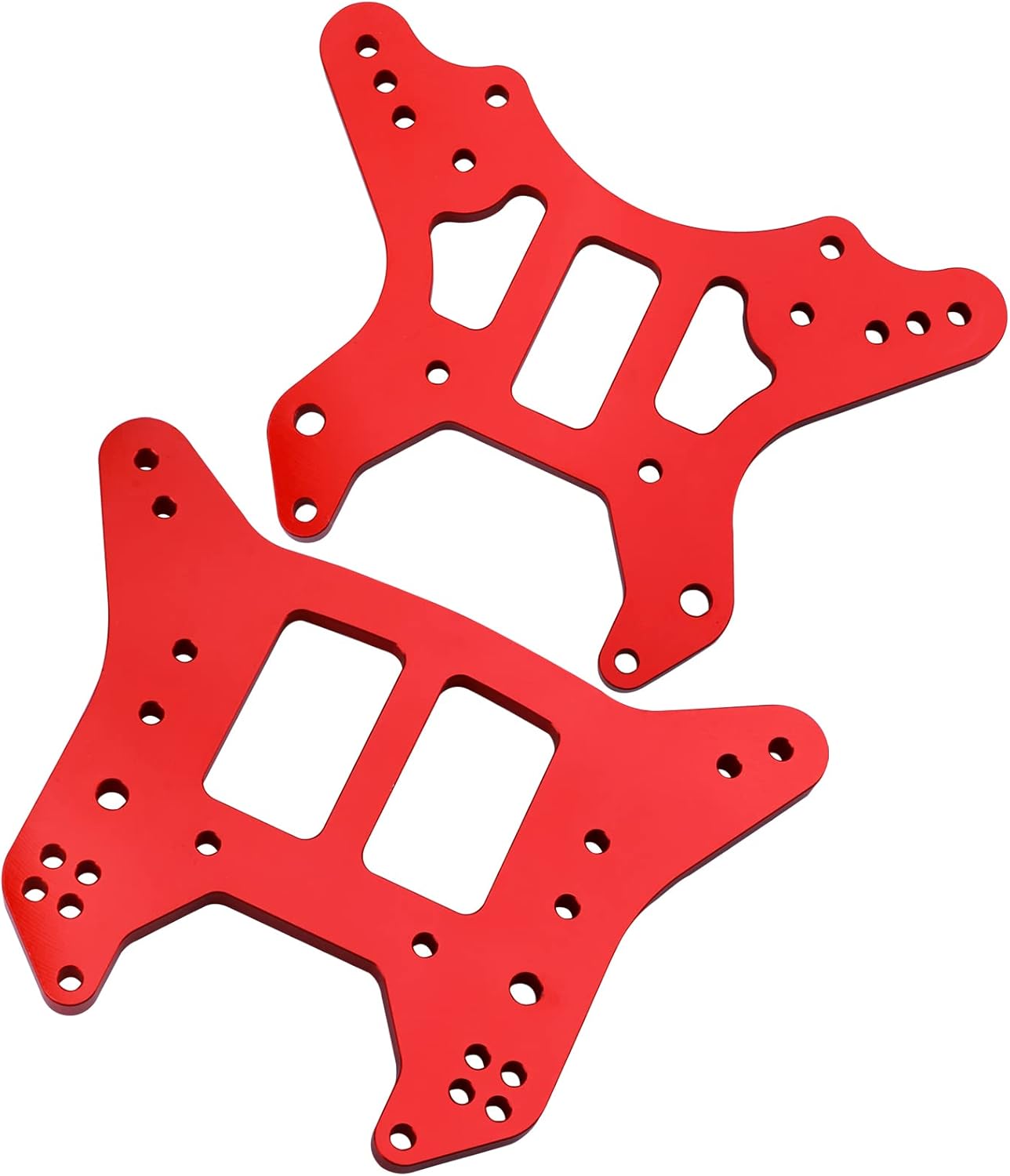 Buу 1 gеt 1 Aluminium Shock Tower Front & Rear for Arrma 1/8 Kraton/Notorious 6S BLX Replacement Parts,Replace AR330220 and ARA320581 (Red)