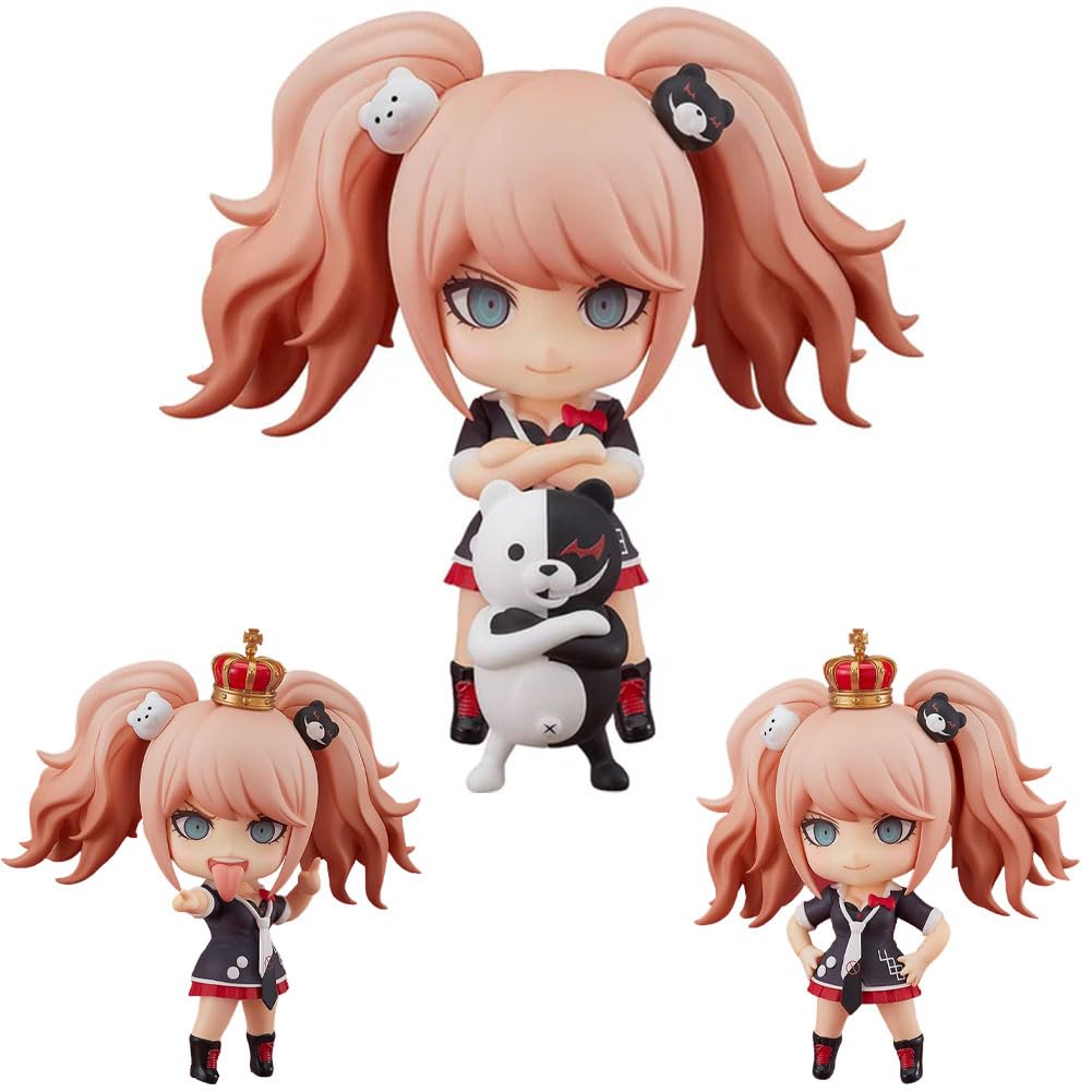 Zhongkaihua Enoshima Junko Figure 10CM Action Figure Interchangeable Accessories Anime Model Statue Christmas Home Desk Ornament Birthday Decoration Gift