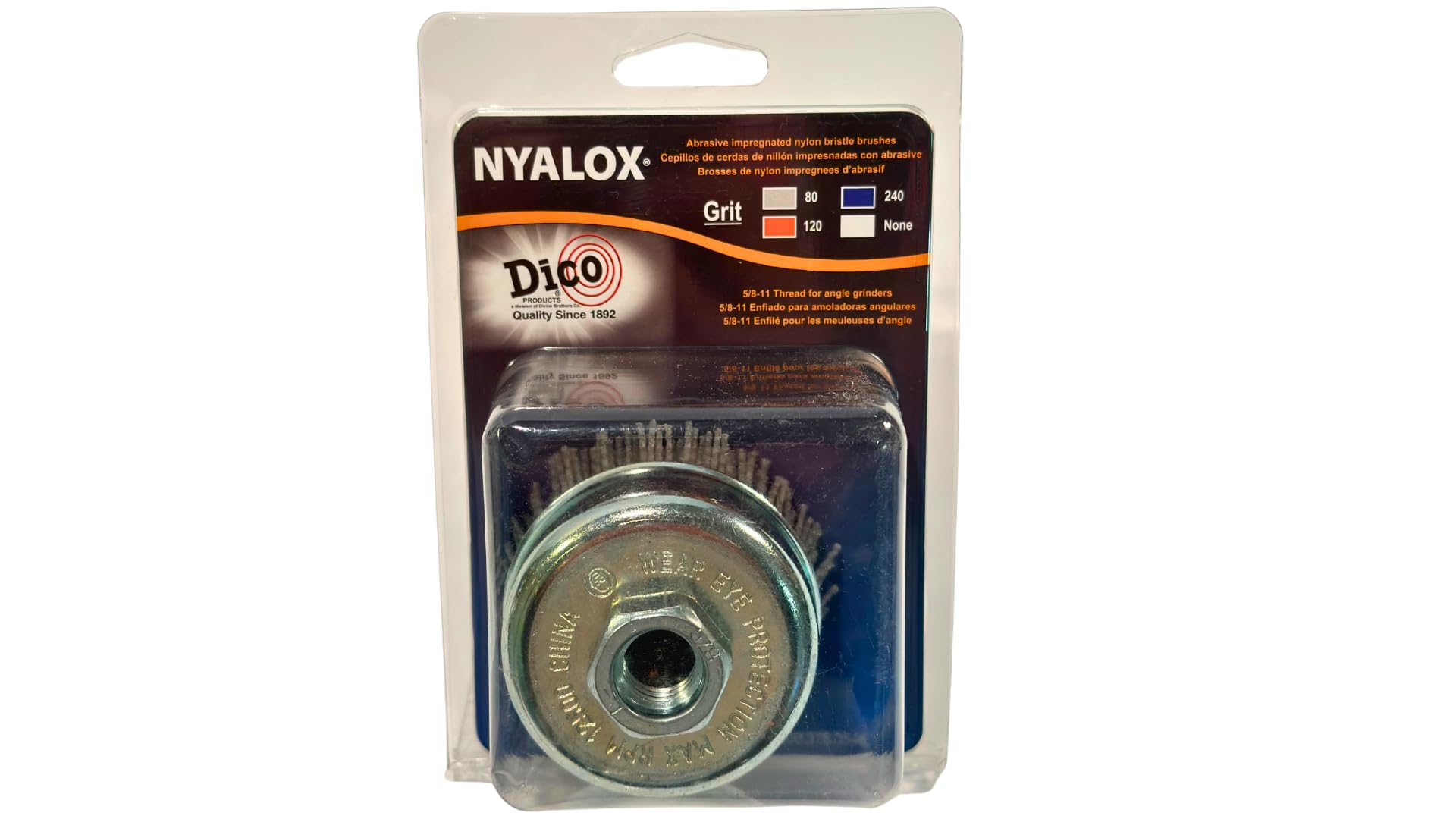 Dico Products 541-723-358 Power Brush, Gray