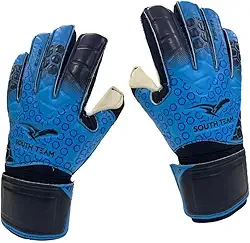Luva Goleiro Profissional Com Talas Proteção Resistente Grip