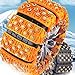 Snow Chains - Universal 165-265mm Traction Straps for Fast Installation and Reusable Winter Safety, Non-Slip Material with Reinforced Hooks, Anti-Skid Tire Chains for Cars Suvs