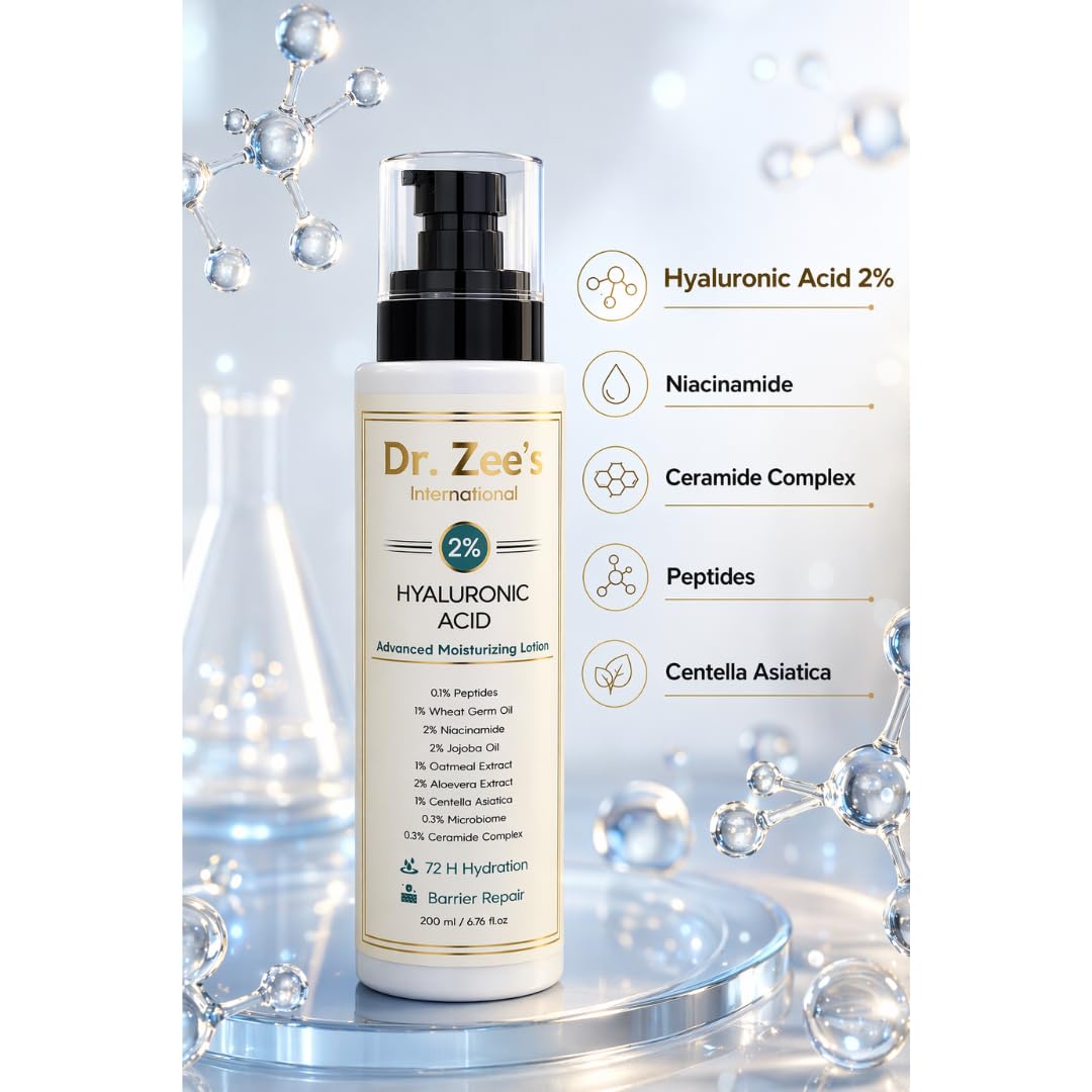 ☆F　このセットは即購入OK!│イオ-ヌクリーム ２& ローション 1 Dr. Zee's 2% Hyaluronic Acid Moisturizing Lotion for Face & Skin