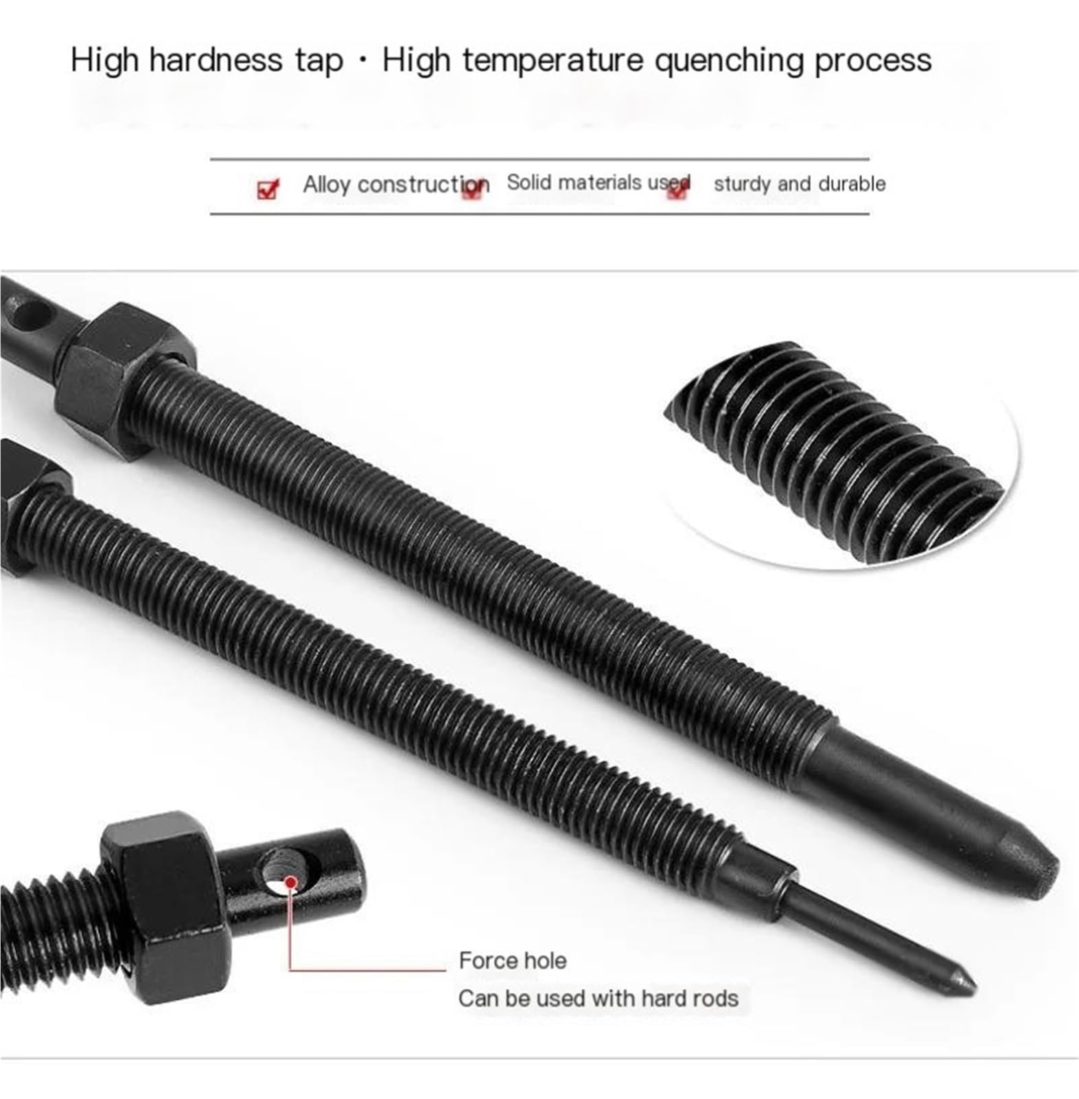 11 pezzi 1/2" Attrezzo per l'installazione del tirante interno della motocicletta, set di estrattori per cuscinetti ruota