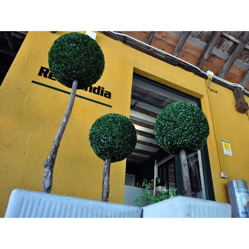 RETELANDIA L'OUTLET DELLE RECINZIONI Sfera Bosso Sintetica Artificiale cm 46