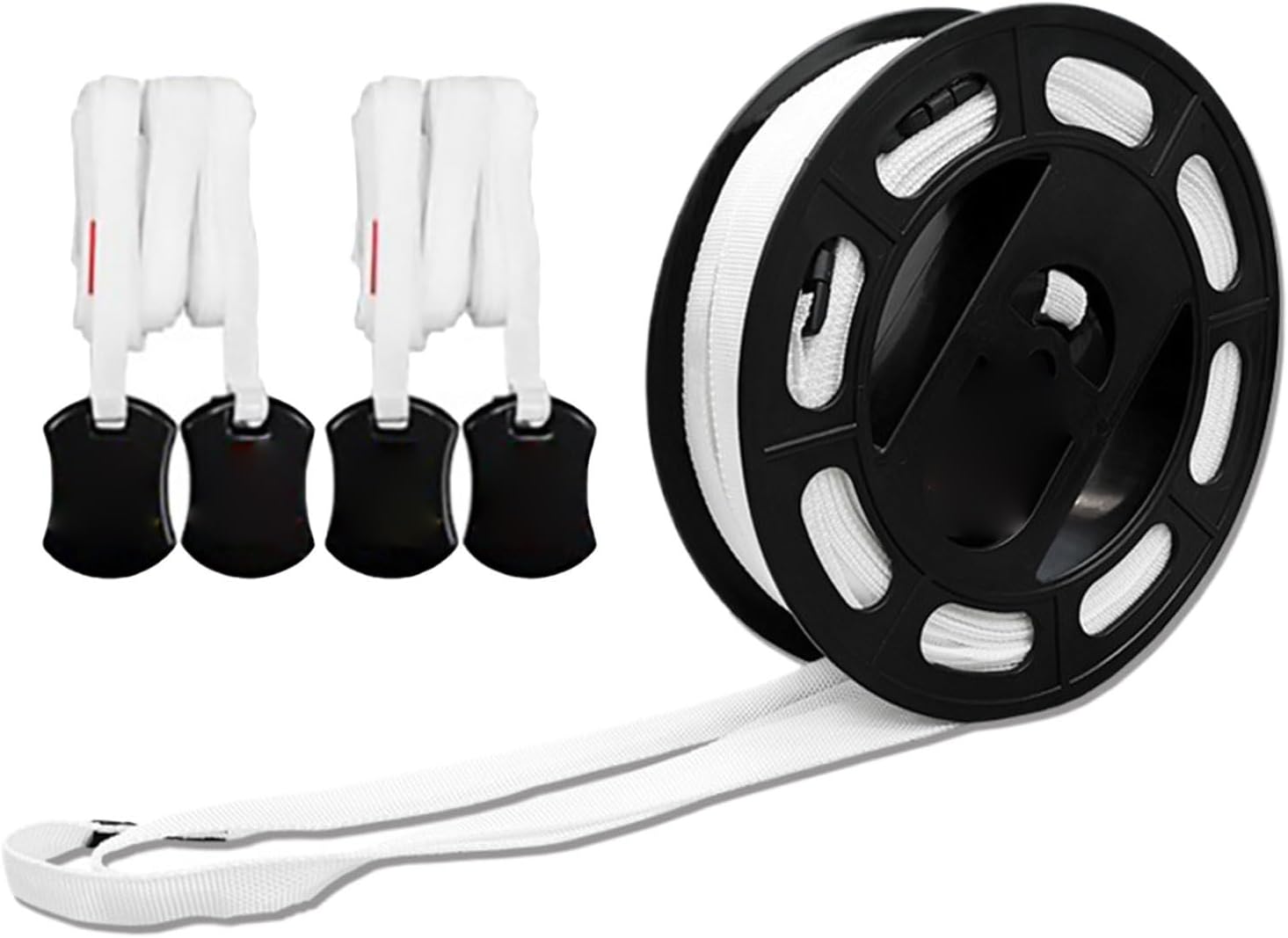 Tennis Boundary Markers - 240x528 Inch Court Lines, Heavy Duty Sports Training Rulers | Badminton Volleyball Basketball Practice Court Equipment Kids Outdoor Indoor Recreation Gear Accessories Set