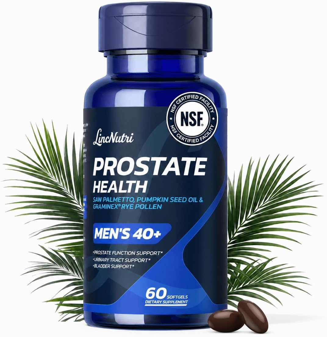 Pharmaceutical Grade Prostate Health Supplement for Men Over 40
