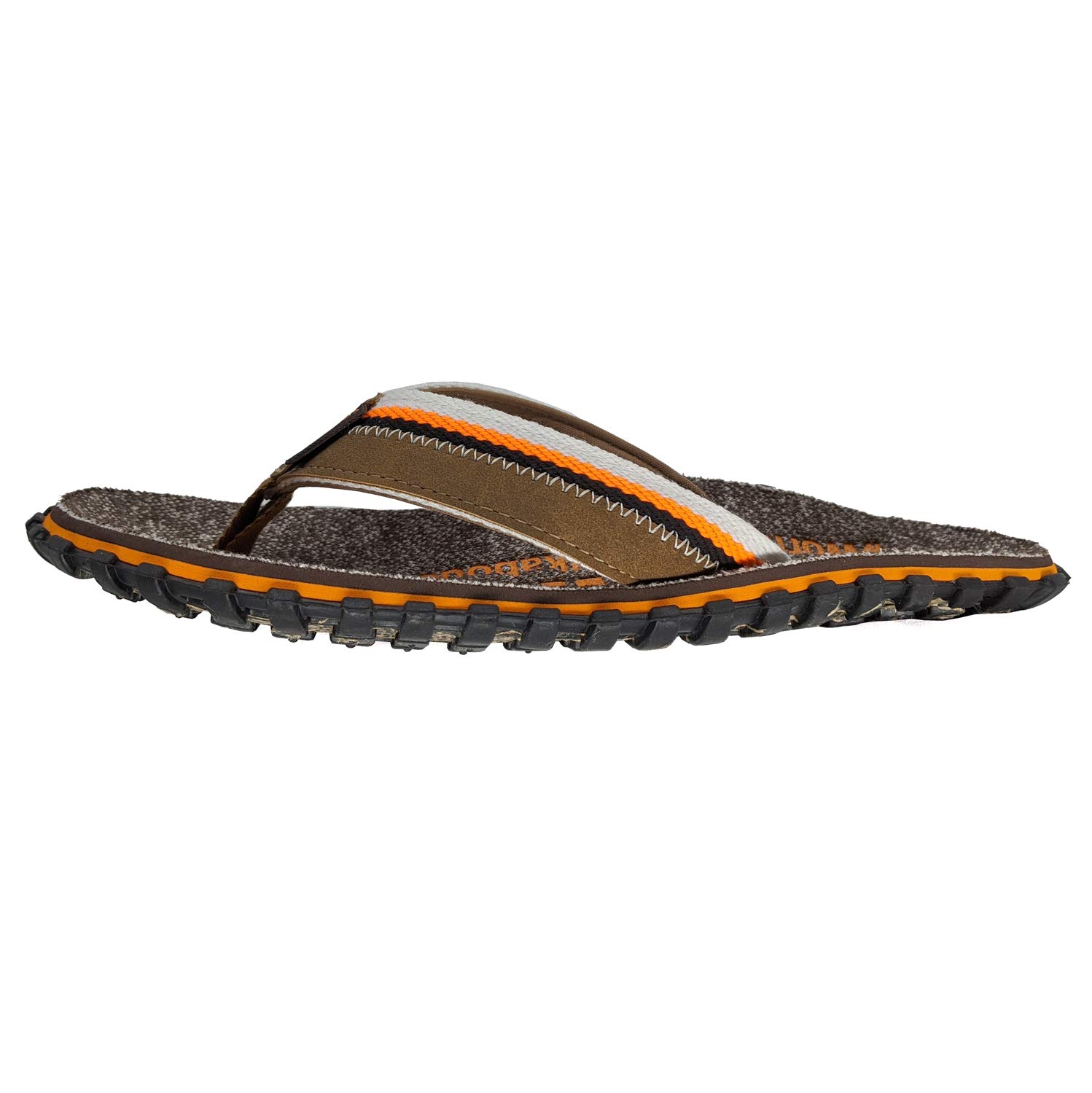 Gumbies Cairns - Flip Flops aus recycelten Materialien - robuste Sohle aus wiederverwerteten Autoreifen, ergonomisches Fußbett, weicher Zehensteg, bequeme Riemen