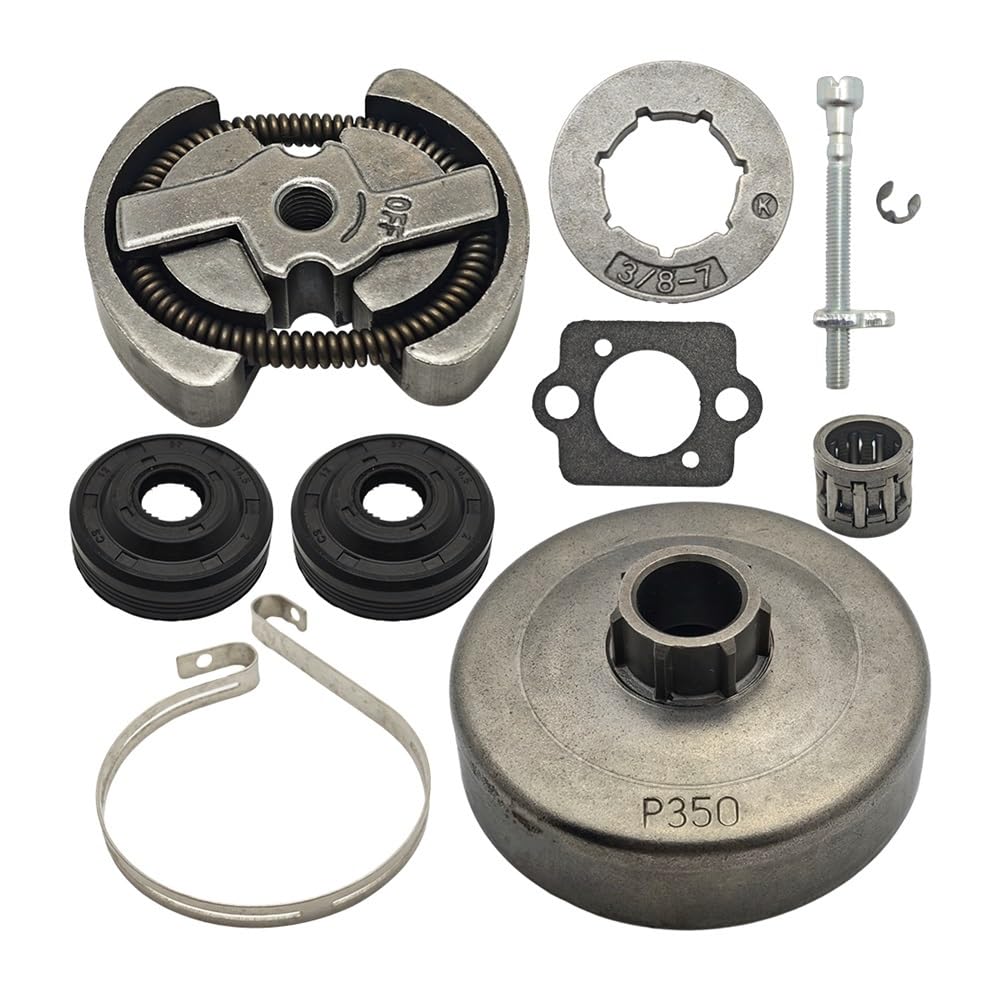 Kit tambour d'embrayage 7T pour tronçonneuse 350 390 420 avec joint spi